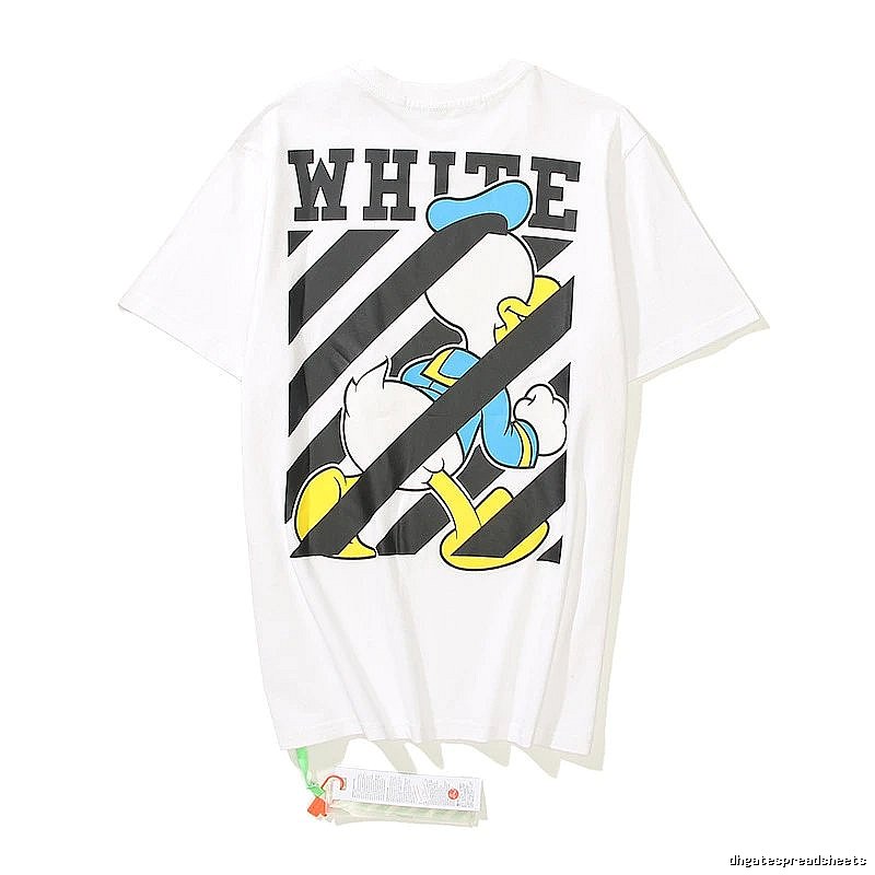 2013-60 White Style 1360 Anime Graphic T-Shirt Outdoor Days