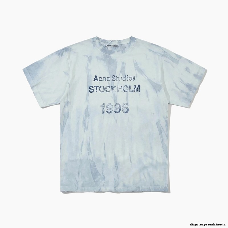 Acne Studios Tie - Dye Style White T - Shirt