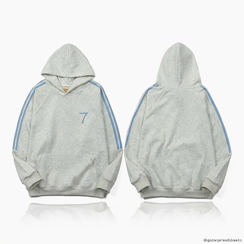 Adidas minimalist style grey hoodie