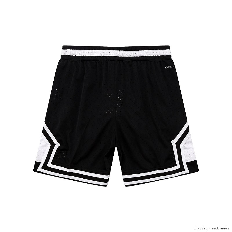 AJ Sporty Black and White Shorts
