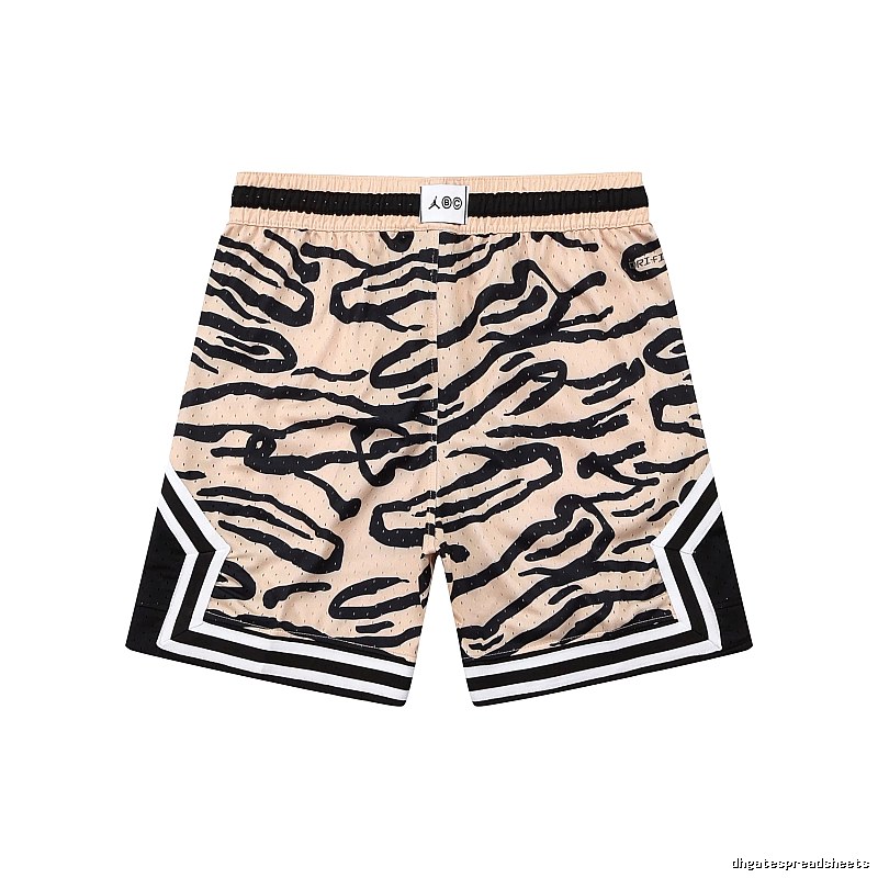AJ Tiger Stripe Sports Shorts