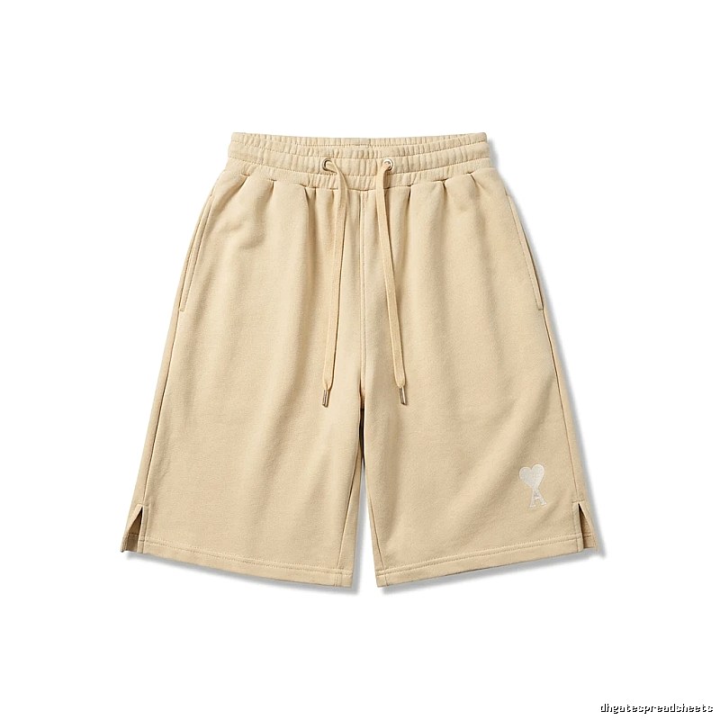AMI casual style khaki shorts