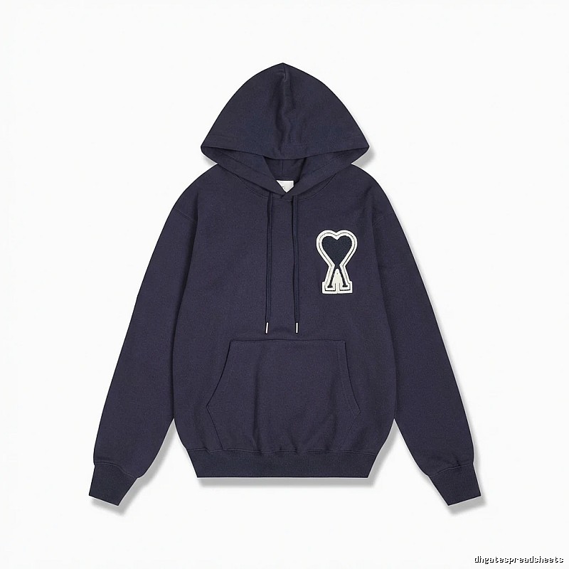 AMI Heart Pattern Hoodie
