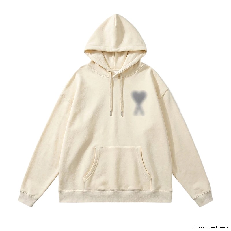 AMI Heart-shaped Minimalist Style Sweatshirt
