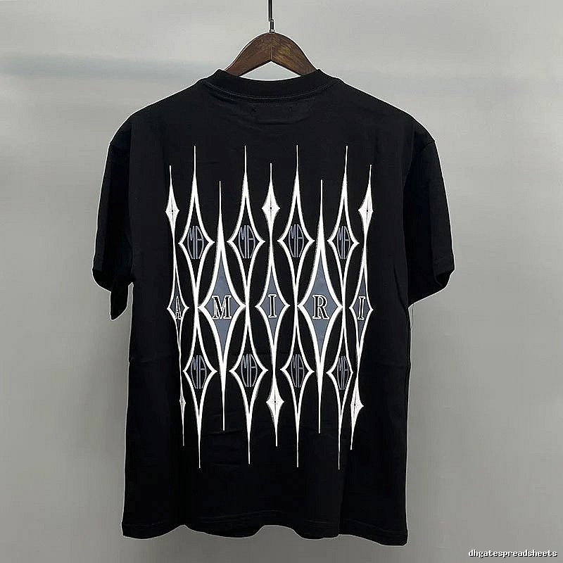 Amiri Black White Records Graphic T-Shirt Everyday Rotation
