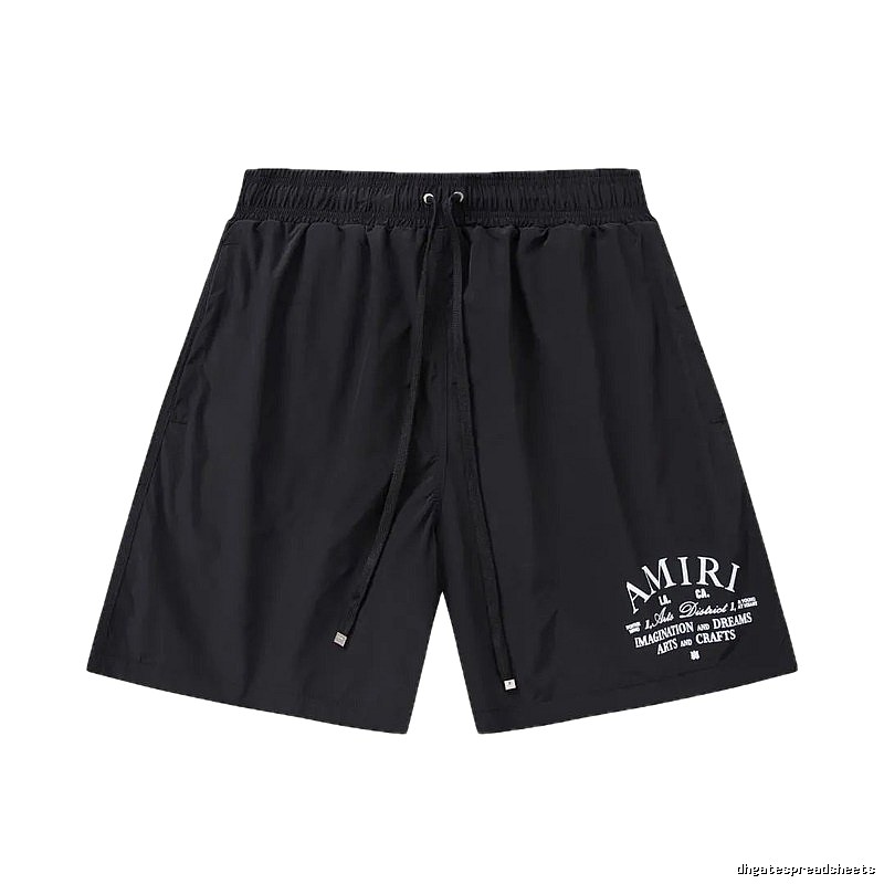 AMIRI trendy brand black shorts