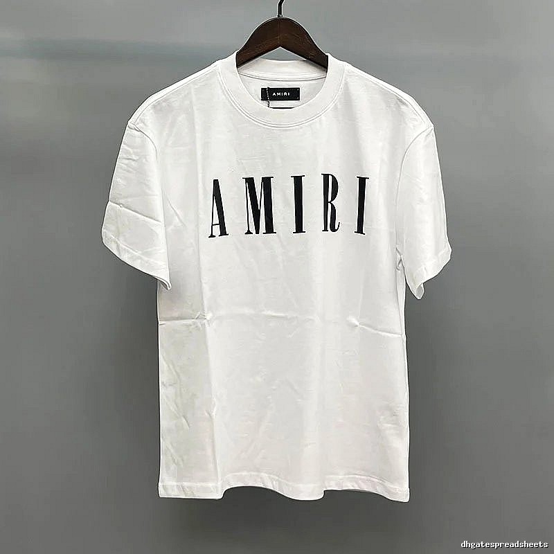 Amiri White Black Records Graphic T-Shirt Statement Graphic