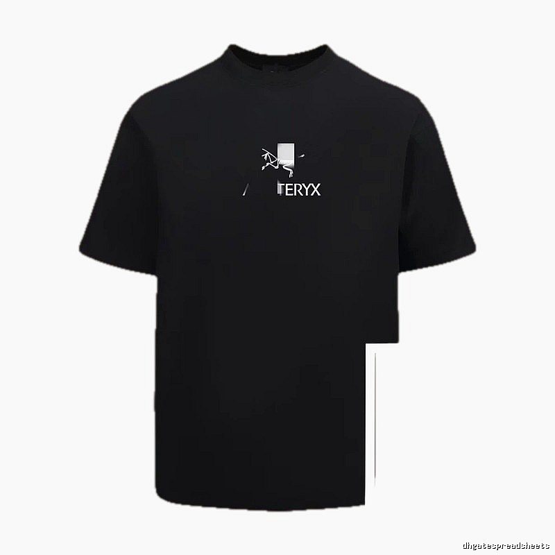 Arc'teryx Printed Street Style Black Short-sleeve T-shirt