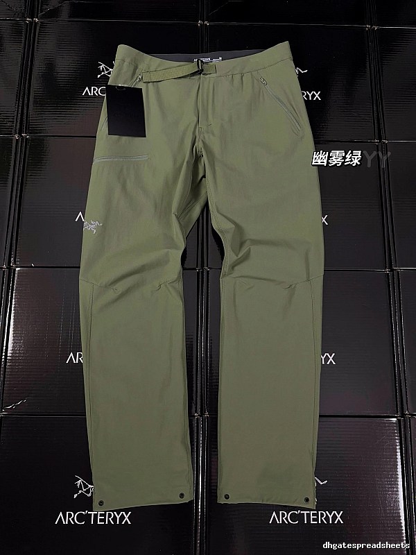 Arc'teryx Technical Hiking Pants with clean performance silhouette and subtle logo - Streetwear