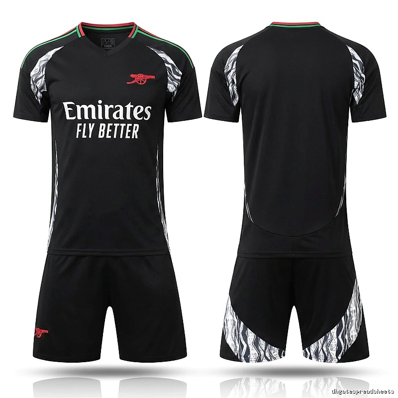 Arsenal retro-style black jersey