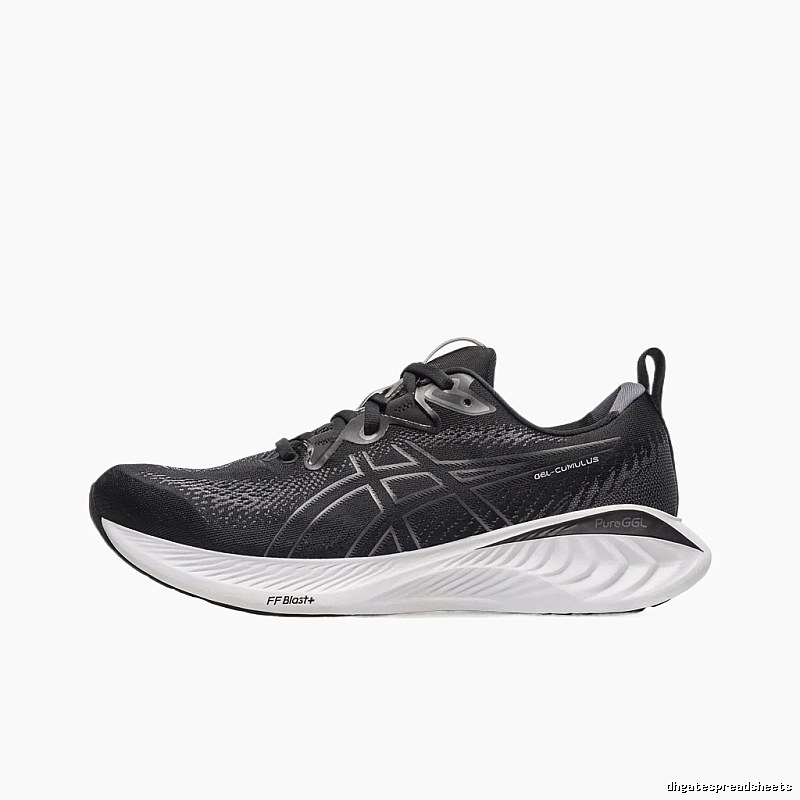 ASICS GEL - CUMULUS Black - Grey Athletic Running Shoes