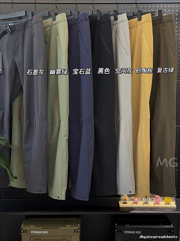 Assorted Colors Lifestyle Edit Straight Casual Pants