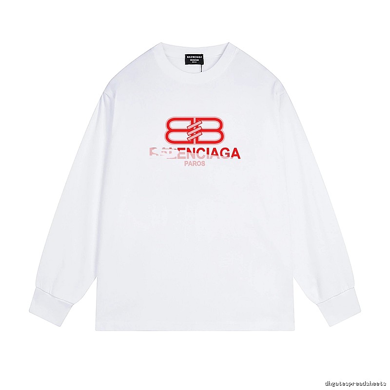Balenciaga BB Print White T-shirt