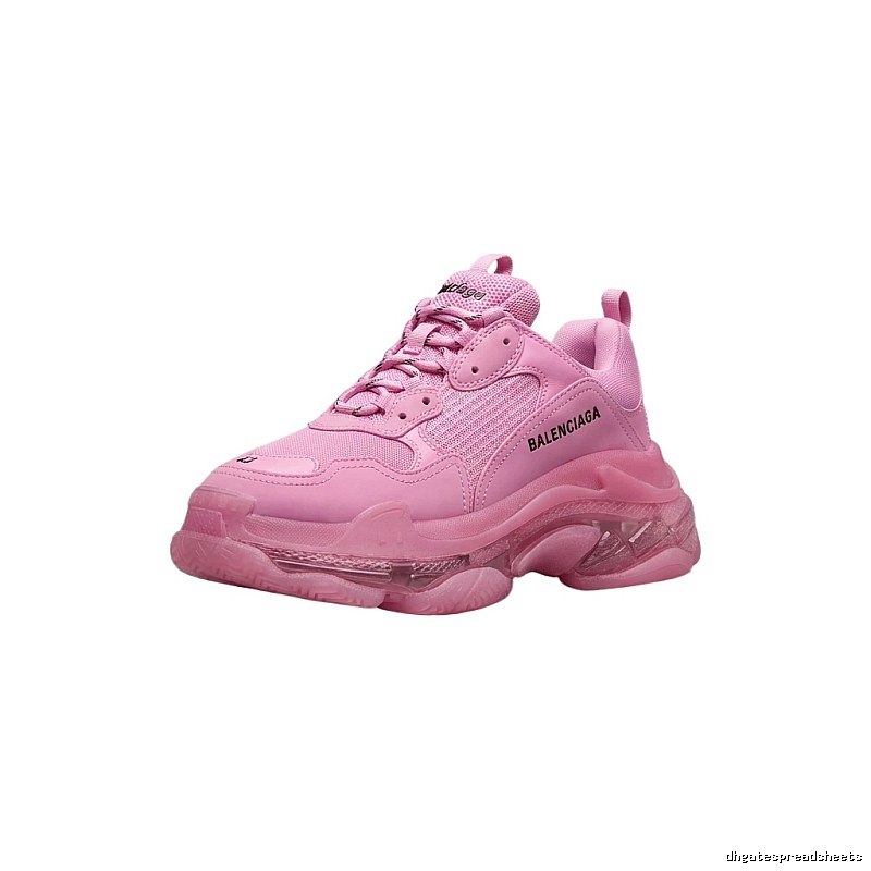 Balenciaga dad-style pink shoes