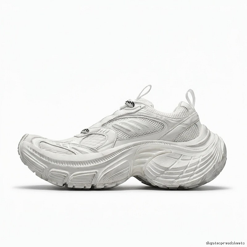 Balenciaga dad-style white shoes