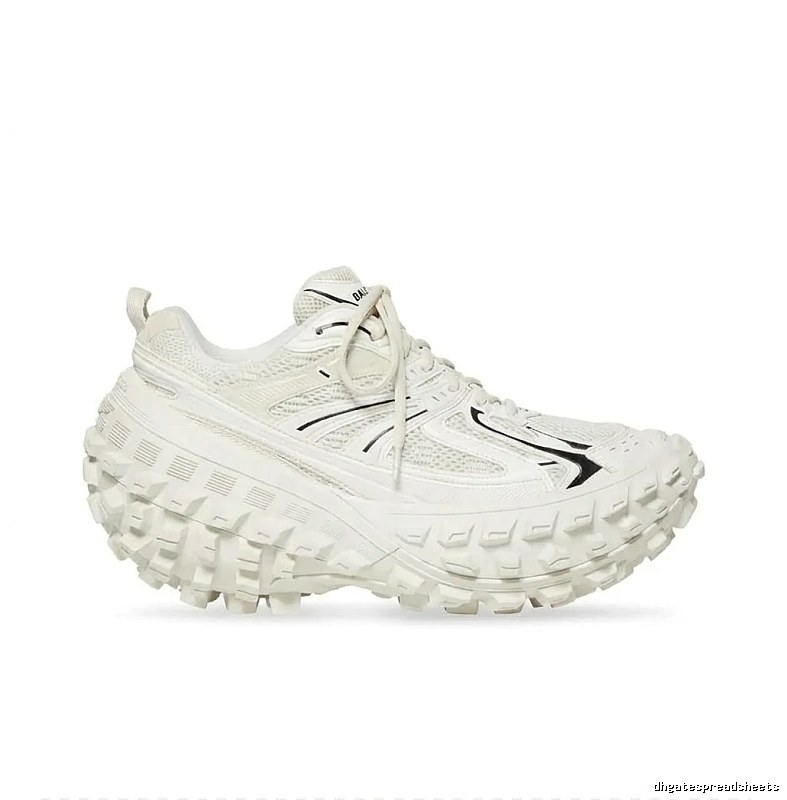 Balenciaga dad-style white shoes