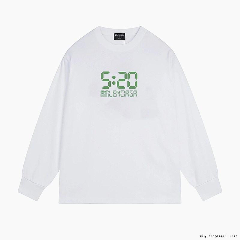 Balenciaga digital-style white T-shirt