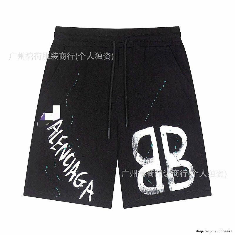 Balenciaga graffiti-style shorts