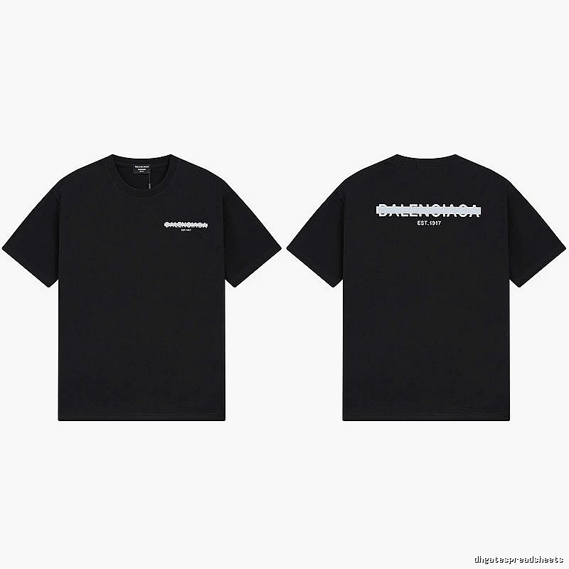 Balenciaga minimalist black T-shirt
