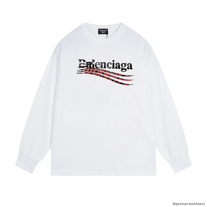Balenciaga retro-style white T-shirt