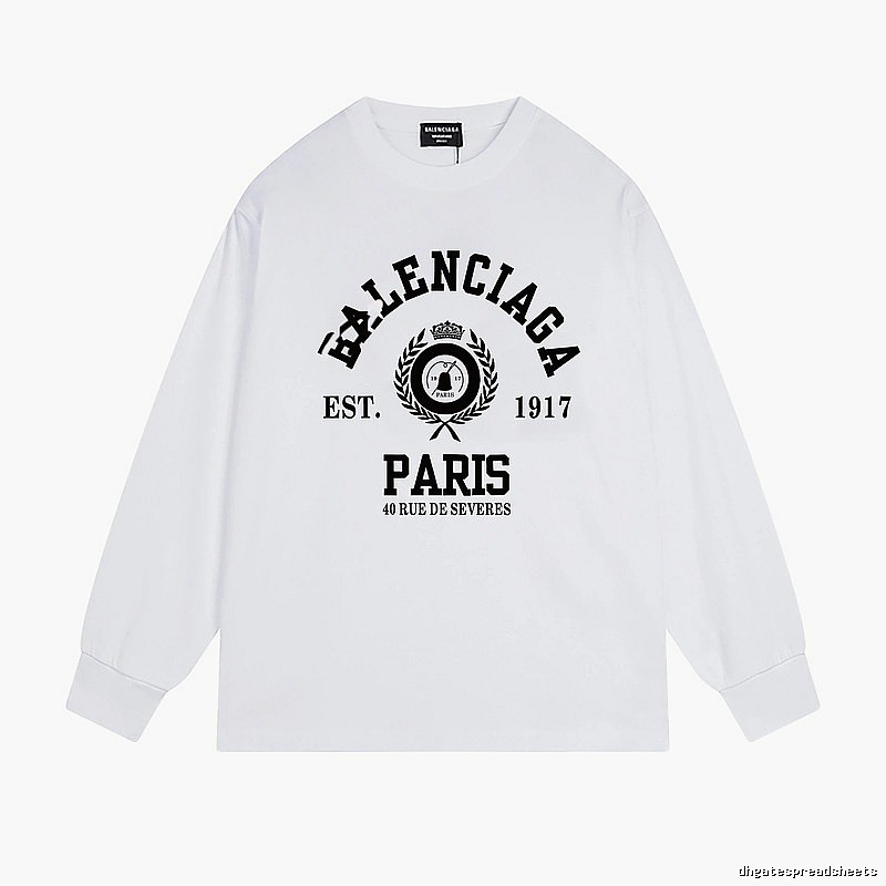 Balenciaga retro-style white T-shirt