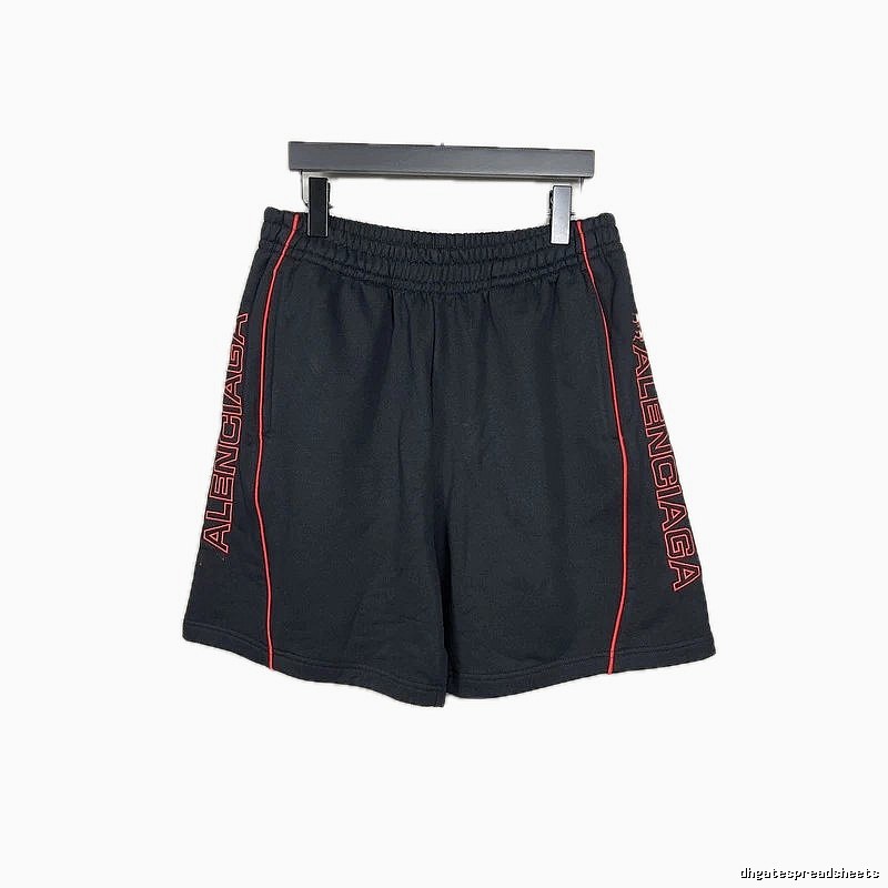Balenciaga sporty black shorts