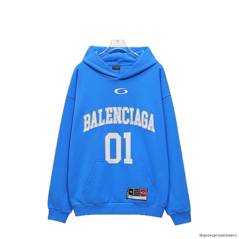 Balenciaga sporty blue sweatshirt