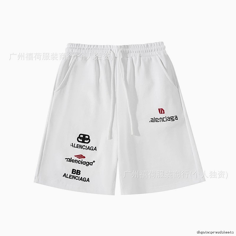 Balenciaga trendy white shorts