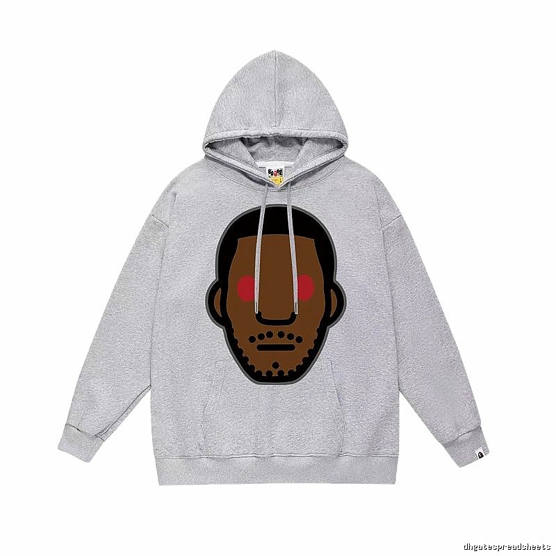 Bape Ape Grey Hoodie