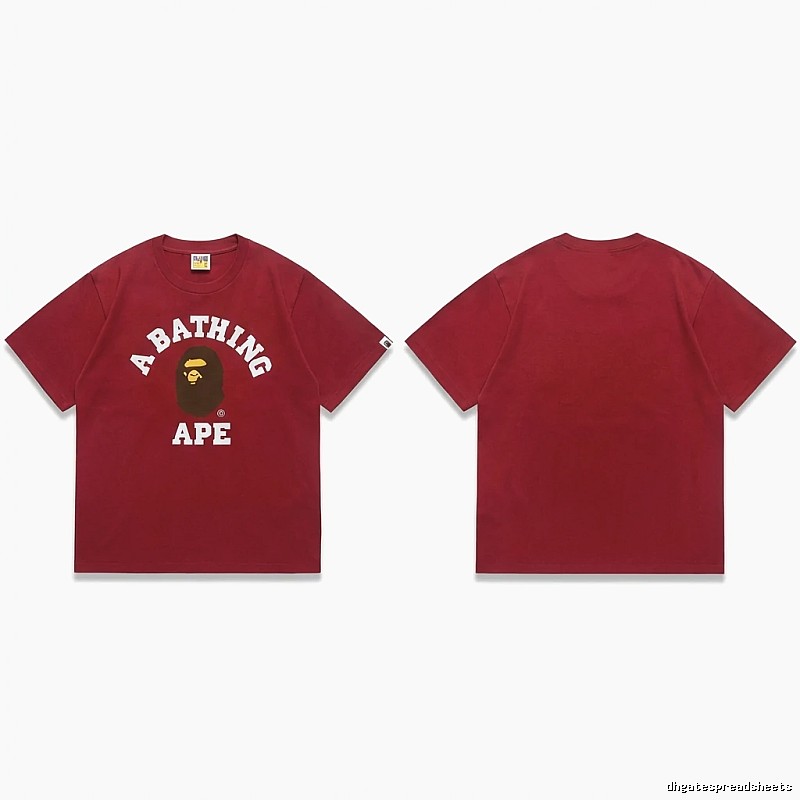 Bape Ape Head Minimalist Style T-shirt