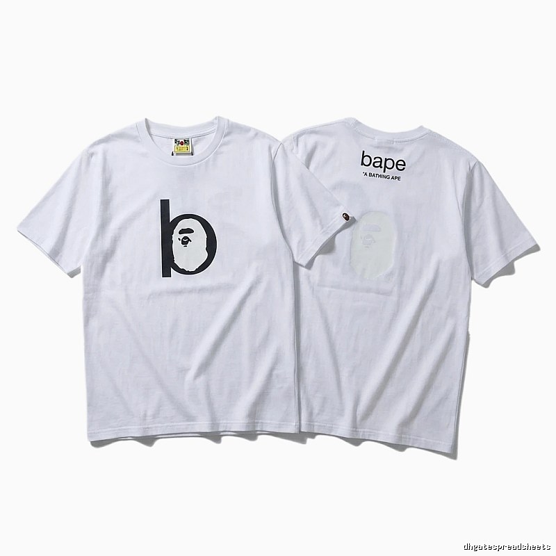 Bape Ape Head Simple White T-shirt
