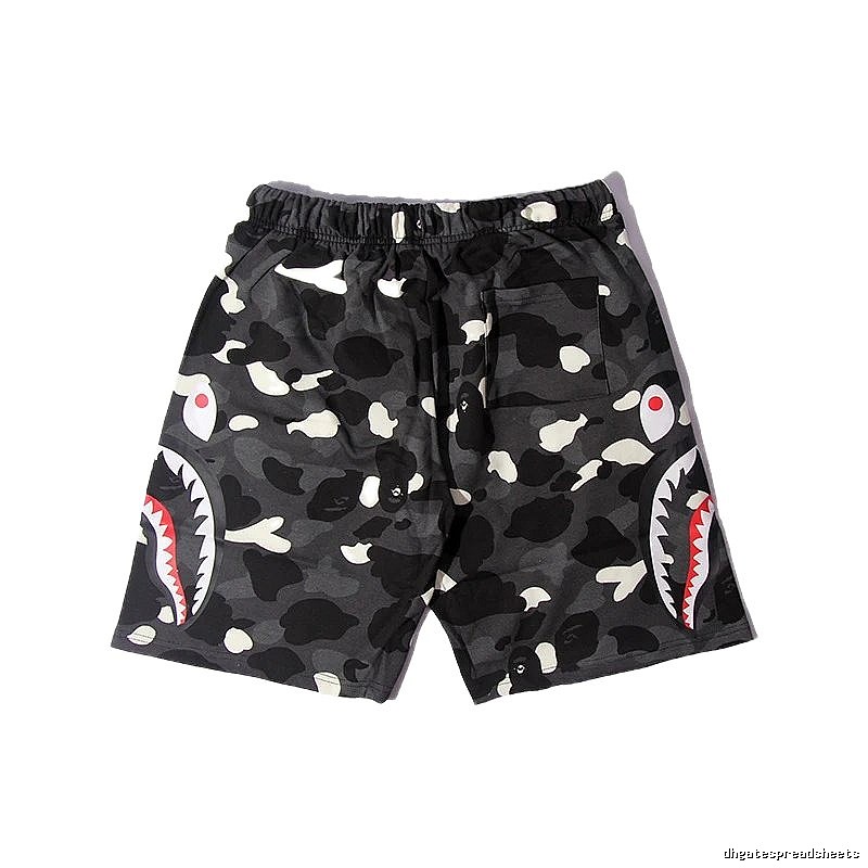 Bape Shark Camouflage Shorts