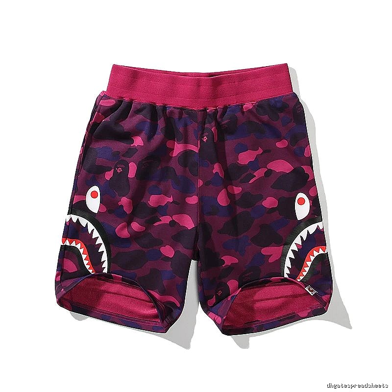 Bape Shark Camouflage Shorts