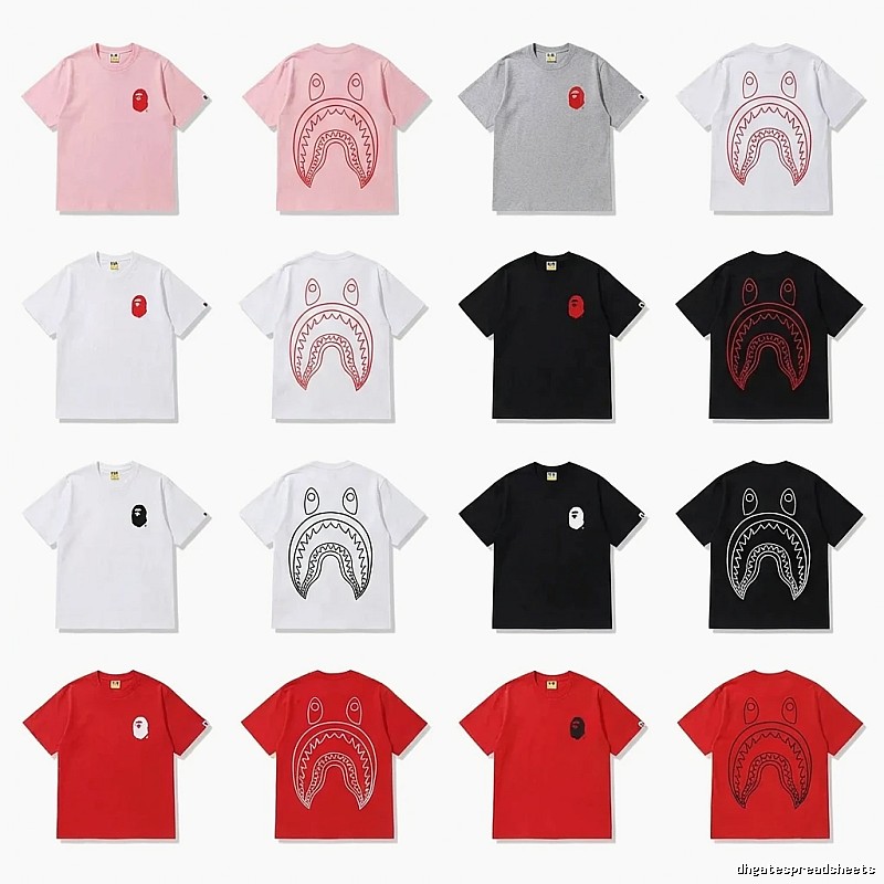 Bape Shark Series Trendy Brand T-shirts