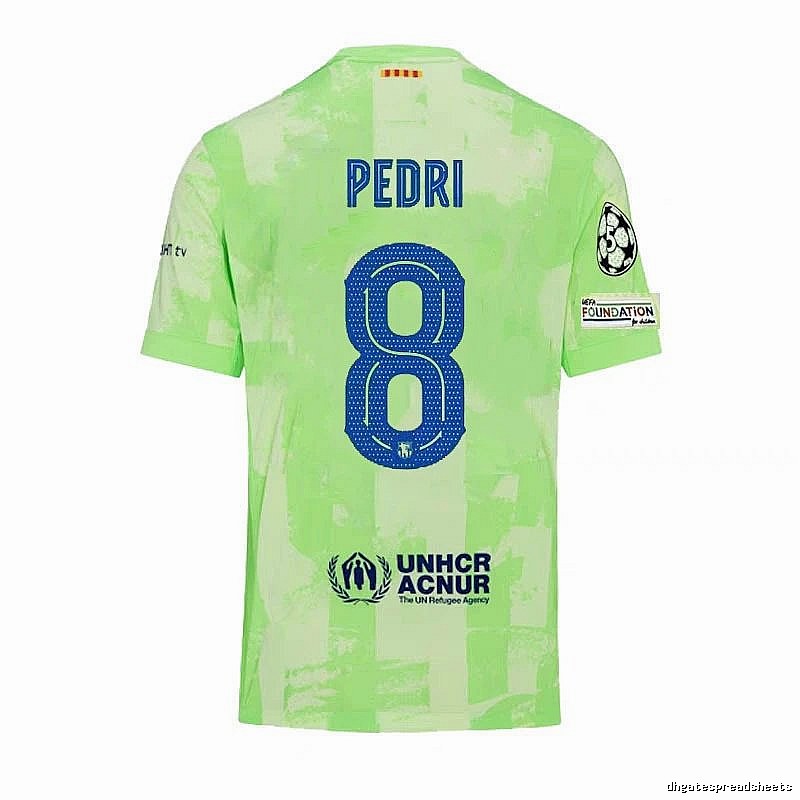 Barcelona Premium Style Gavi #6 soccer jersey Blue Red Barcelona for Minimal Outfits