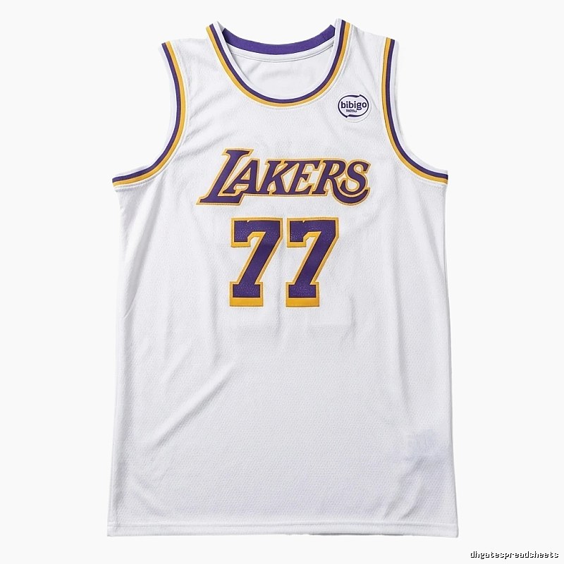 Bibigo Doncic-style white jersey
