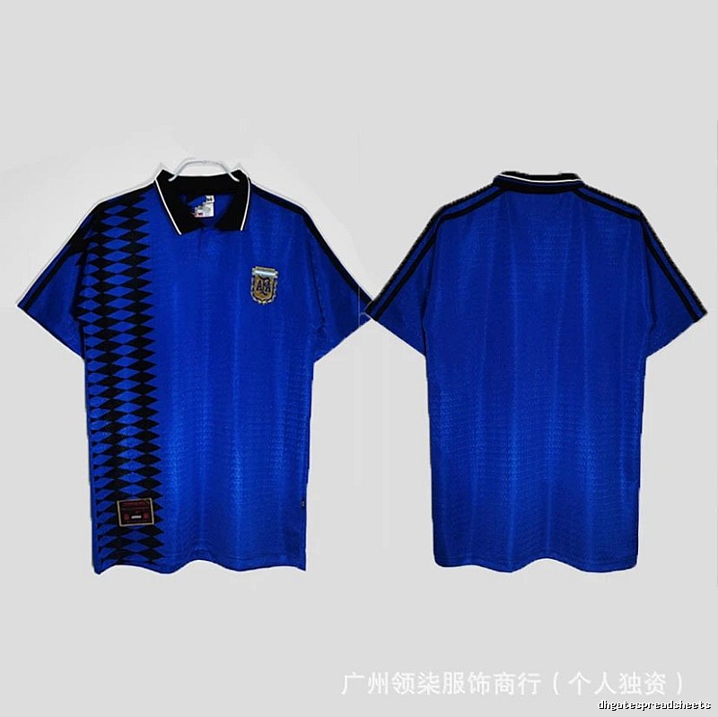 Brazil Premium Style Soccer jersey Blue Brazil Football for Resort Outfits