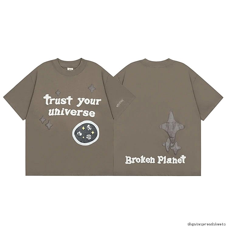 Broken Hearts Raised-Print Graphic Camel Style Bpi10 Graphic T-Shirt Travel Styling