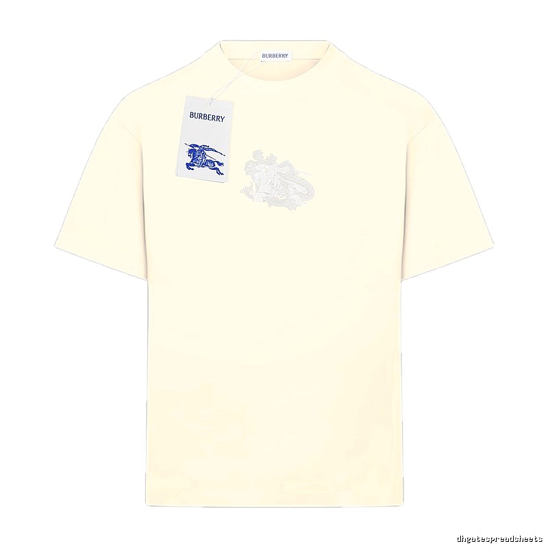 Burberry Knight Logo Minimalist Style T-shirt