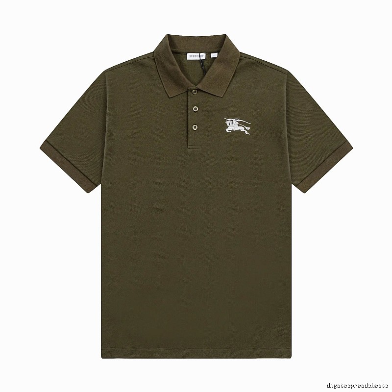 Burberry's retro-style polo shirt with the knight logo
