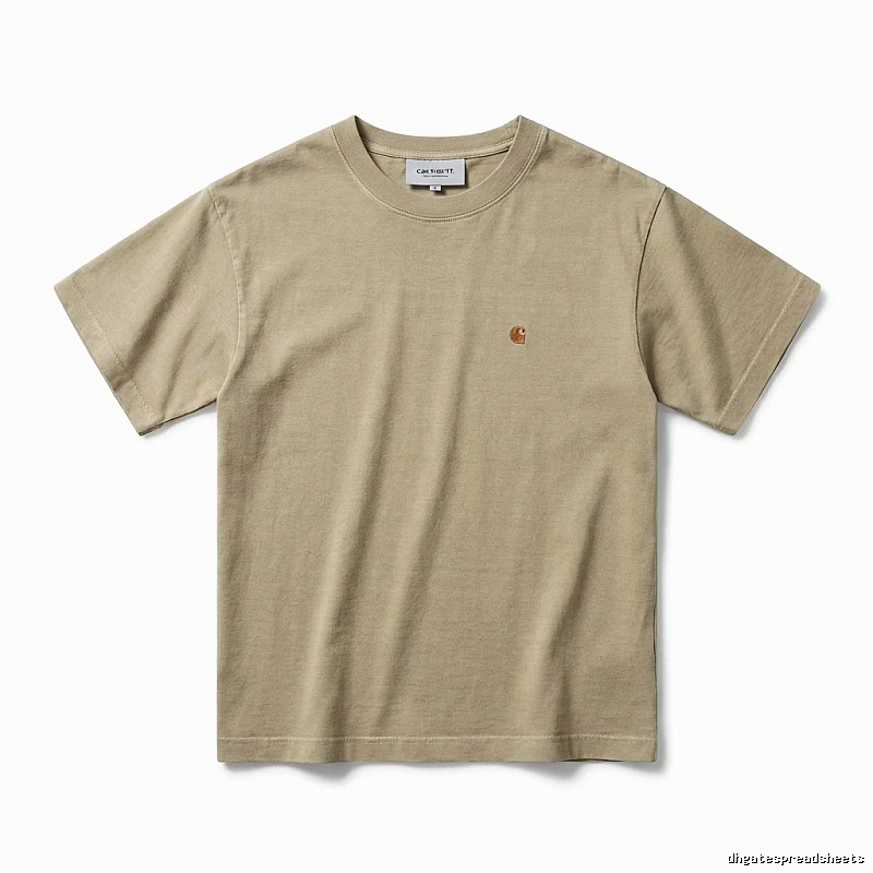 Carhartt Basic Simple Style Khaki T-shirt