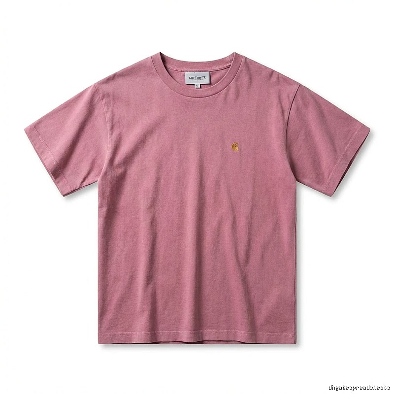 Carhartt basic simple style pink T-shirt