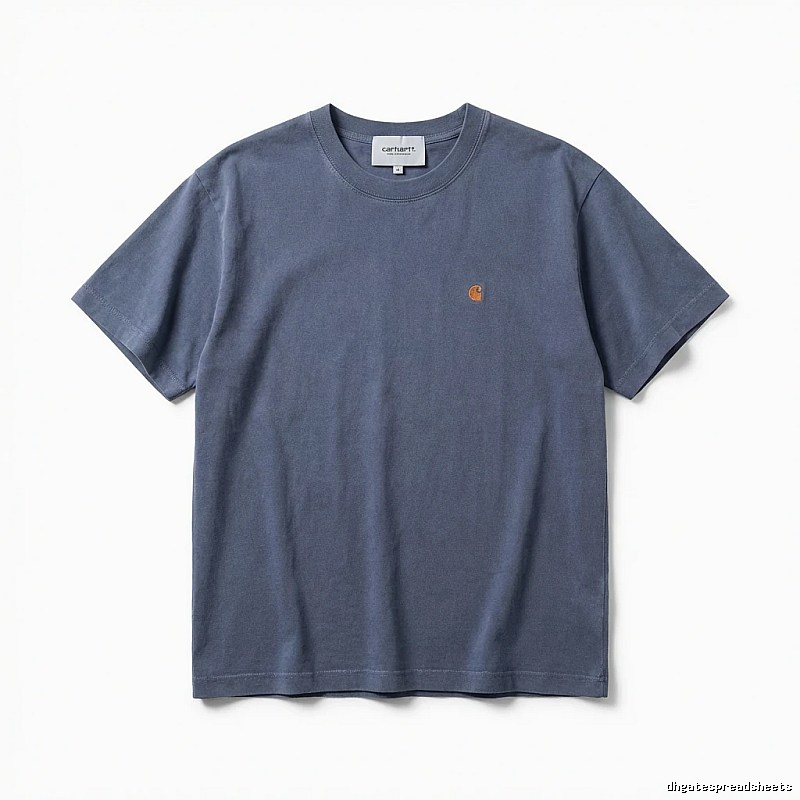 Carhartt Basic Style Simple Wind Gray-Blue T-shirt
