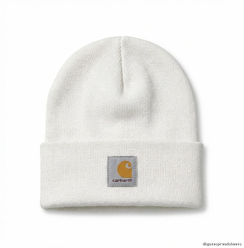 Carhartt classic simple style white hat