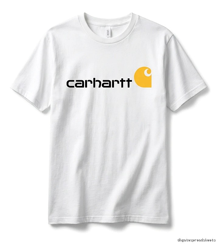 Carhartt Classic Simple Style White T-shirt
