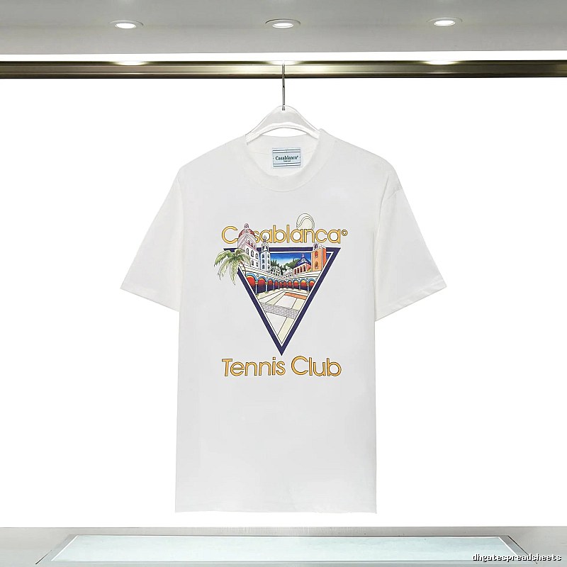 Casablanca retro style white T-shirt