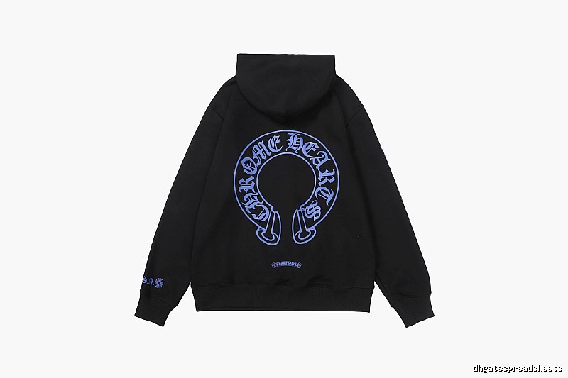 Chrome Hearts 2088-97 Black Cross Graphic Hoodie Downtown Style