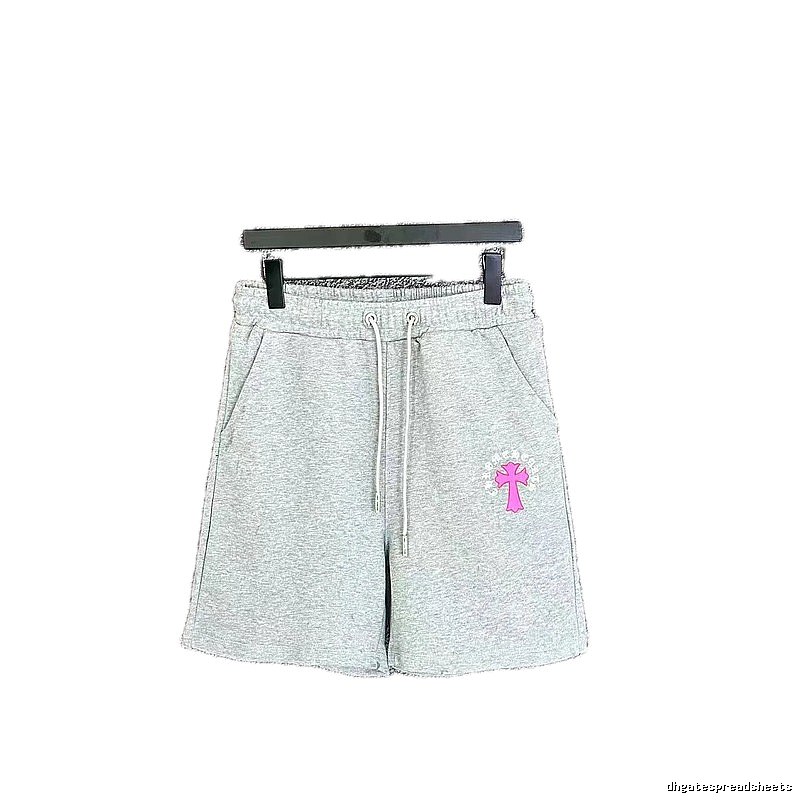 Chrome Hearts casual style grey shorts
