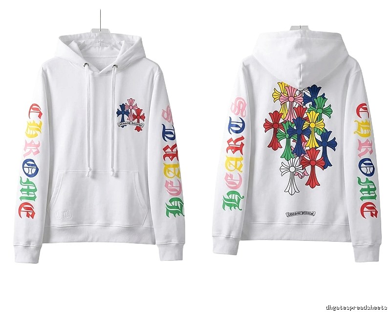 Chrome Hearts Colored Cross Hoodie