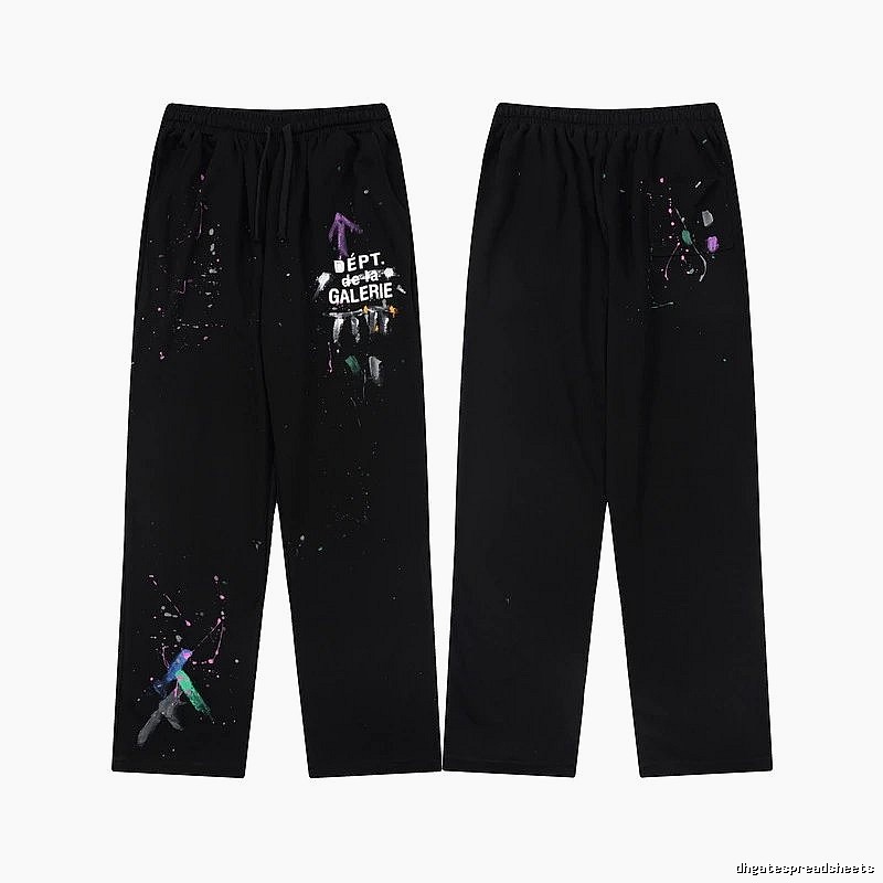 Chrome Hearts Compact Graphic sweatpants Black Printed Graphics for Smart Casual Looks